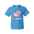 thumbnail image 1 of Inktastic I Love Piggies- Cute Pig Youth T-Shirt, 1 of 5