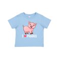 thumbnail image 1 of Inktastic I Love Piggies- cute pig Boys or Girls Baby T-Shirt, 1 of 5