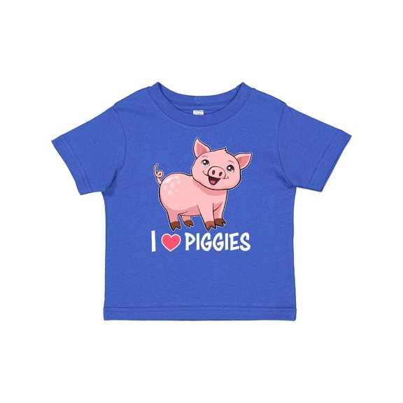 Inktastic I Love Piggies- cute pig Boys or Girls Baby T-Shirt