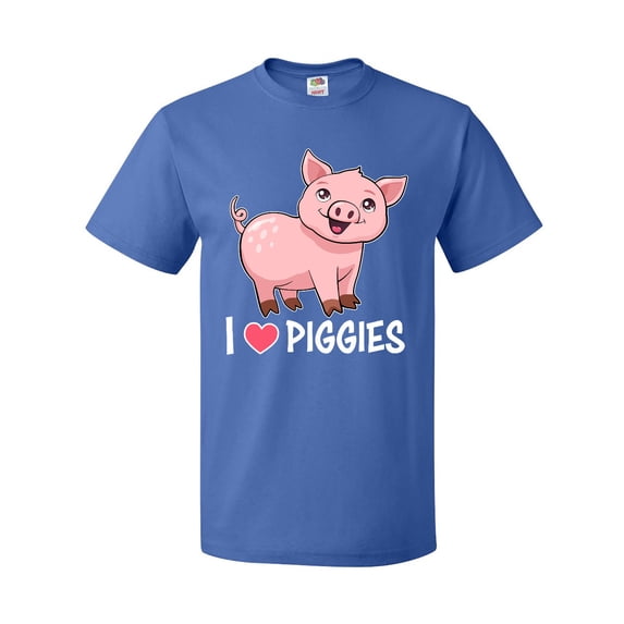 Inktastic I Love Piggies- cute pig T-Shirt