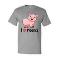 thumbnail image 1 of Inktastic I Love Piggies- cute pig T-Shirt, 1 of 5