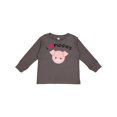 thumbnail image 1 of Inktastic I Love Piggies with Cute Pig Boys or Girls Long Sleeve Toddler T-Shirt, 1 of 5