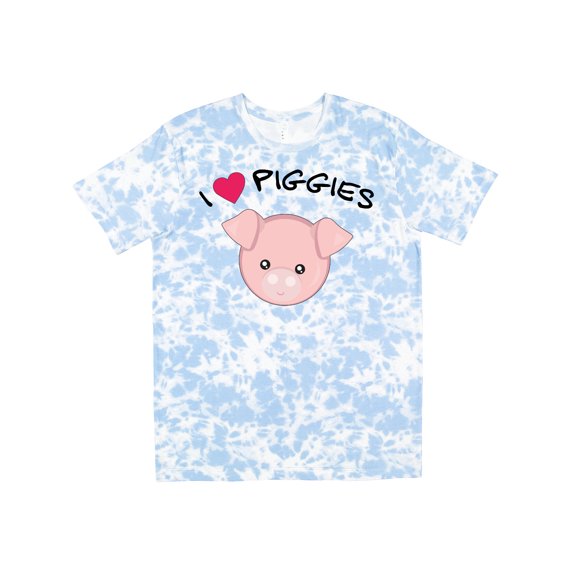 Inktastic I Love Piggies with Cute Pig T-Shirt