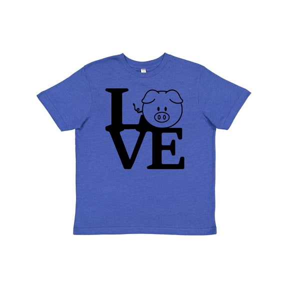 Inktastic I Love Pigs 2 Youth T-Shirt