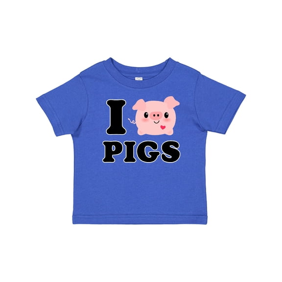 Inktastic I Love Pigs Boys or Girls Baby T-Shirt