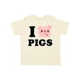 thumbnail image 1 of Inktastic I Love Pigs Boys or Girls Toddler T-Shirt, 1 of 5