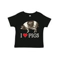 thumbnail image 1 of Inktastic I Love Pigs Vintage Farm Boys or Girls Toddler T-Shirt, 1 of 5