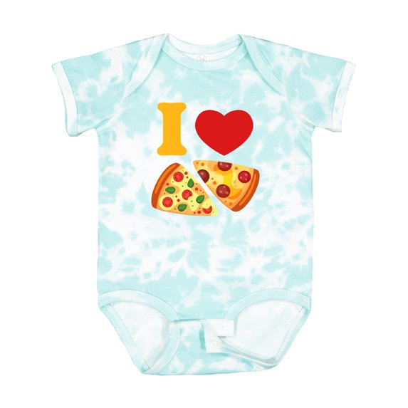 Inktastic I Love Pizza Boys or Girls Baby Bodysuit