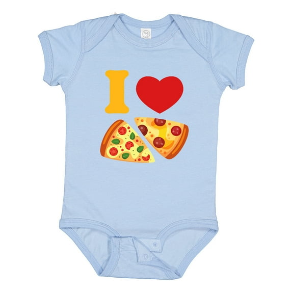 Inktastic I Love Pizza Boys or Girls Baby Bodysuit