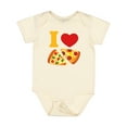 thumbnail image 1 of Inktastic I Love Pizza Boys or Girls Baby Bodysuit, 1 of 5