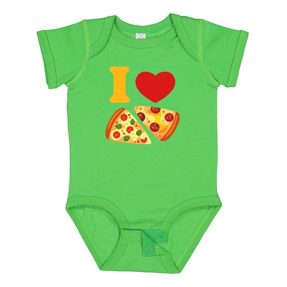 Inktastic I Love Pizza Boys or Girls Baby Bodysuit