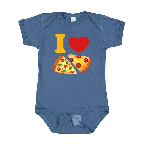 Inktastic I Love Pizza Boys or Girls Baby Bodysuit