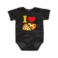 thumbnail image 1 of Inktastic I Love Pizza Boys or Girls Baby Bodysuit, 1 of 5