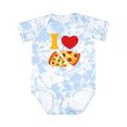 thumbnail image 1 of Inktastic I Love Pizza Boys or Girls Baby Bodysuit, 1 of 5