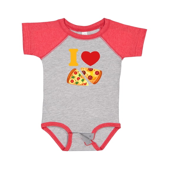Inktastic I Love Pizza Boys or Girls Baby Bodysuit
