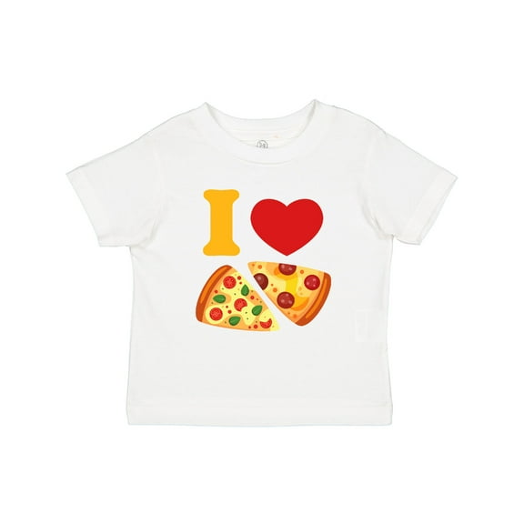 Inktastic I Love Pizza Boys or Girls Toddler T-Shirt