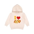 thumbnail image 1 of Inktastic I Love Pizza Toddler Hoodie, 1 of 4