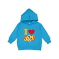 thumbnail image 1 of Inktastic I Love Pizza Toddler Hoodie, 1 of 4