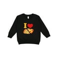 thumbnail image 1 of Inktastic I Love Pizza Toddler Sweatshirt, 1 of 4