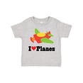 thumbnail image 1 of Inktastic I Love Planes Cute Airplane Boys or Girls Toddler T-Shirt, 1 of 5