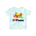 thumbnail image 1 of Inktastic I Love Planes Cute Airplane Boys or Girls Toddler T-Shirt, 1 of 5