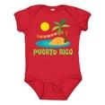 thumbnail image 1 of Inktastic I Love Puerto Rico Boys or Girls Baby Bodysuit, 1 of 5