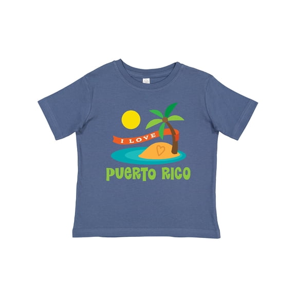 Inktastic I Love Puerto Rico Boys or Girls Baby T-Shirt