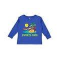 thumbnail image 1 of Inktastic I Love Puerto Rico Boys or Girls Long Sleeve Toddler T-Shirt, 1 of 5