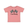 thumbnail image 1 of Inktastic I Love Racing Boys or Girls Baby T-Shirt, 1 of 5