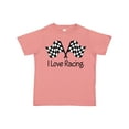 thumbnail image 1 of Inktastic I Love Racing Boys or Girls Toddler T-Shirt, 1 of 5