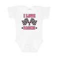 thumbnail image 1 of Inktastic I Love Racing Rally Flags Girls Girls Baby Bodysuit, 1 of 5