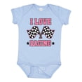 thumbnail image 1 of Inktastic I Love Racing Rally Flags Girls Girls Baby Bodysuit, 1 of 5