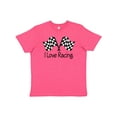 thumbnail image 1 of Inktastic I Love Racing Youth T-Shirt, 1 of 5