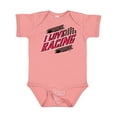 thumbnail image 1 of Inktastic I Love Racing with Tire Marks Boys or Girls Baby Bodysuit, 1 of 5