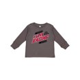 thumbnail image 1 of Inktastic I Love Racing with Tire Marks Boys or Girls Long Sleeve Toddler T-Shirt, 1 of 5