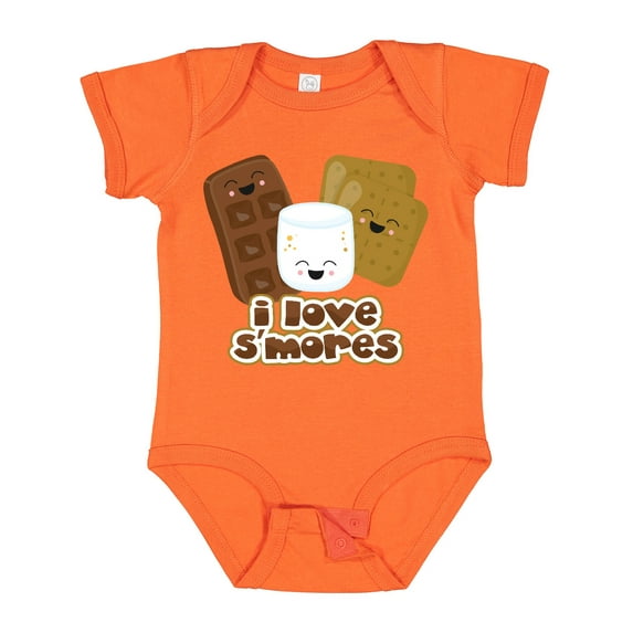 Inktastic I Love S'mores Boys or Girls Baby Bodysuit