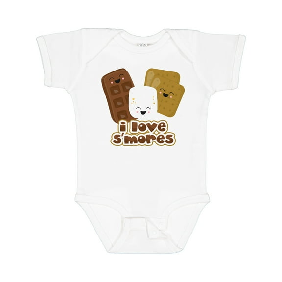 Inktastic I Love S'mores Boys or Girls Baby Bodysuit