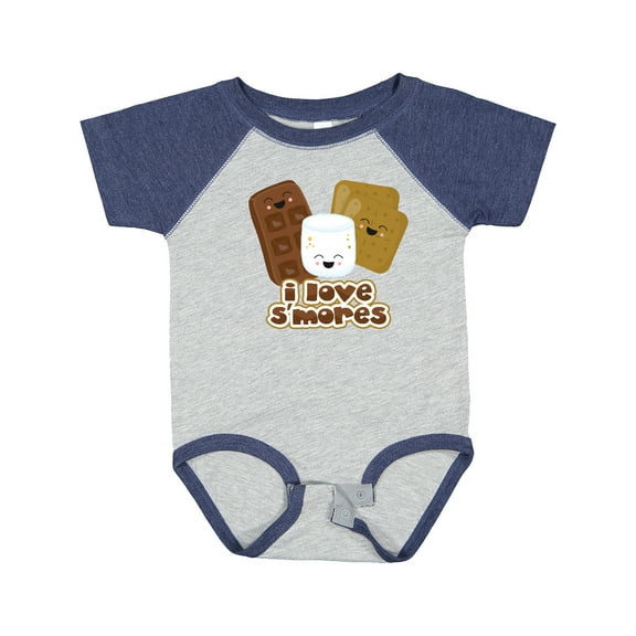 Inktastic I Love S'mores Boys or Girls Baby Bodysuit