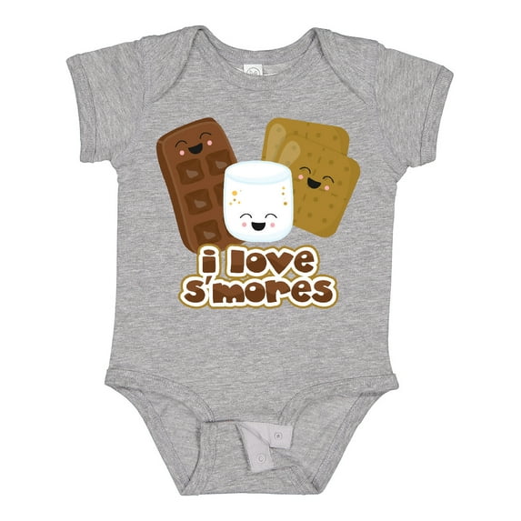 Inktastic I Love S'mores Boys or Girls Baby Bodysuit