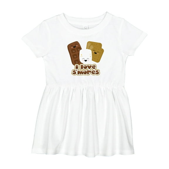 Inktastic I Love S'mores Girls Baby Dress