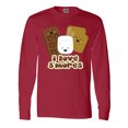 thumbnail image 1 of Inktastic I Love S'Mores Long Sleeve T-Shirt, 1 of 5