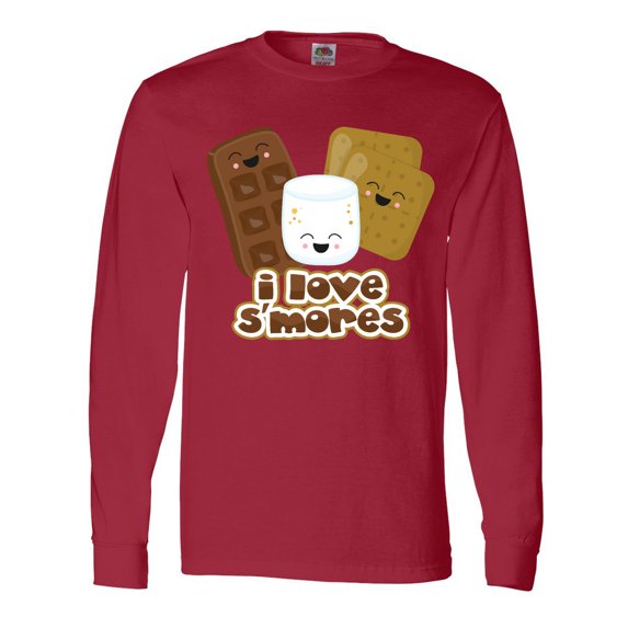Inktastic I Love S'Mores Long Sleeve T-Shirt