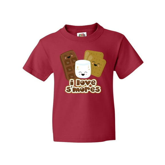 Inktastic I Love S'Mores Youth T-Shirt