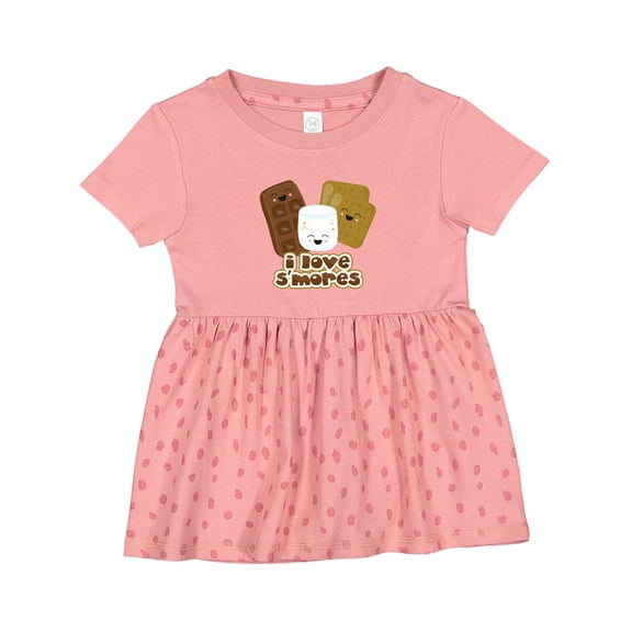 Inktastic I Love S'mores Girls Baby Dress