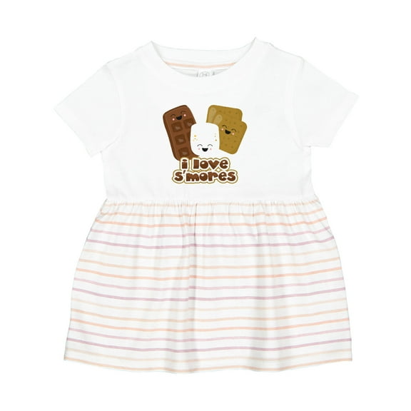 Inktastic I Love S'mores Girls Baby Dress