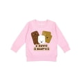 thumbnail image 1 of Inktastic I Love S'mores Toddler Sweatshirt, 1 of 4