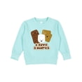 thumbnail image 1 of Inktastic I Love S'mores Toddler Sweatshirt, 1 of 4