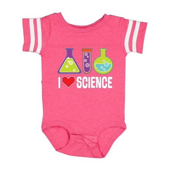 Inktastic I Love Science Chemistry Teacher Boys or Girls Baby Bodysuit