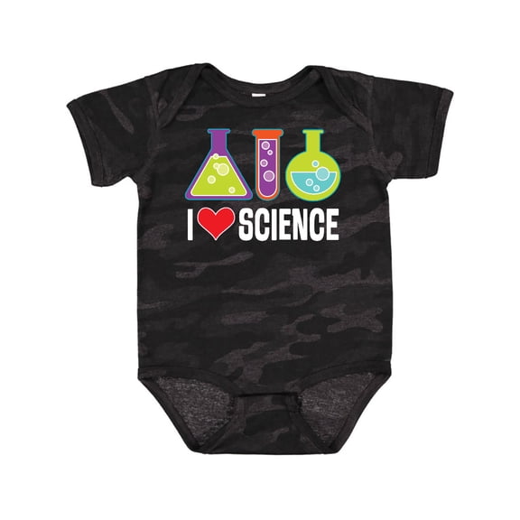 Inktastic I Love Science Chemistry Teacher Boys or Girls Baby Bodysuit