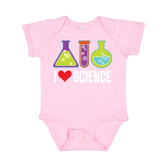 Inktastic I Love Science Chemistry Teacher Boys or Girls Baby Bodysuit